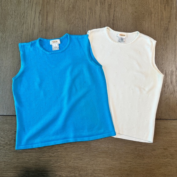 Talbots Sweaters - Bundle of 2 Talbots Sleeveless Sweater Embellished Size Medium